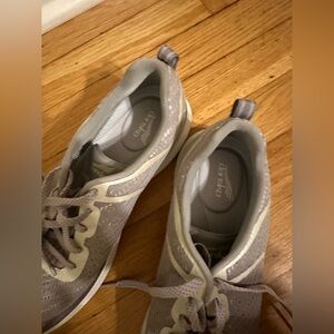 Dansko Light Gray Slip-On Shoes